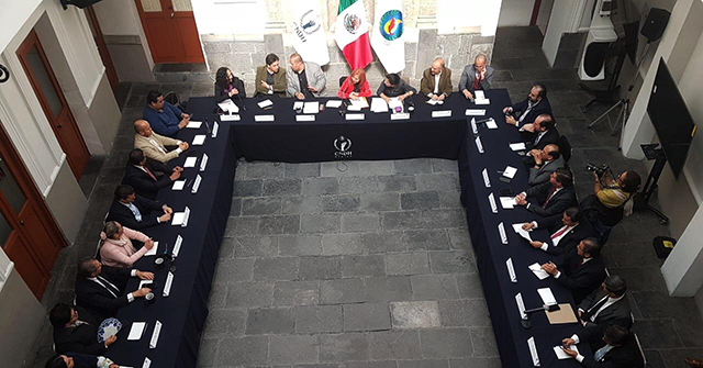 Galería. Reunión con la FMOPDH