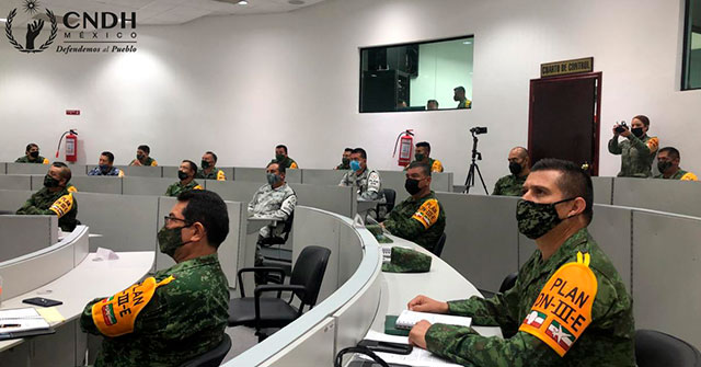 CNDH y SEDENA Continúan  programa educativo en materia de DDHH