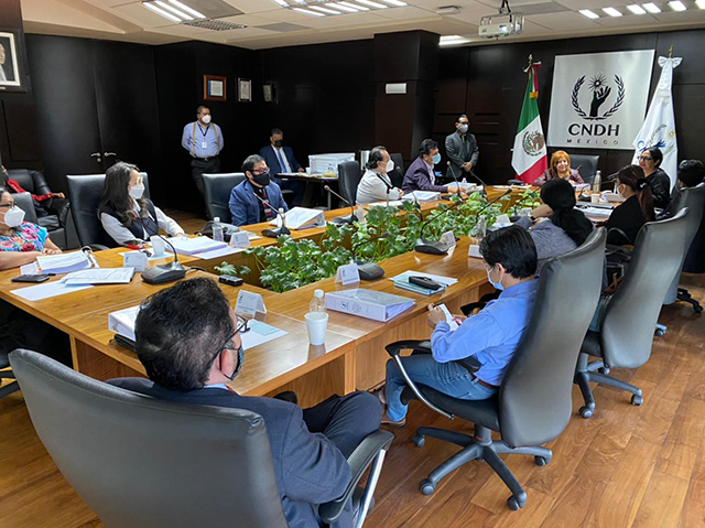 La CNDH y el Tribunal Federal de Justicia Administrativa (TFJA) firman convenio de capacitación en DDHH