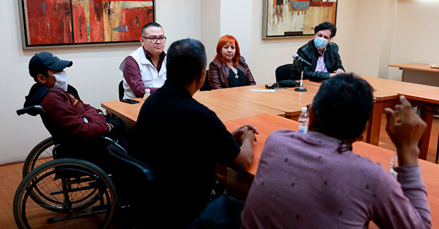 CNDH se reúne con representantes de la Caravana Migrante para intervenir en defensa de los derechos de las personas migrantes en nuestro país.