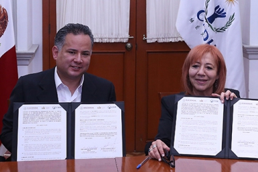 Galería. CNDH y UIF firmaron convenio de colaboración