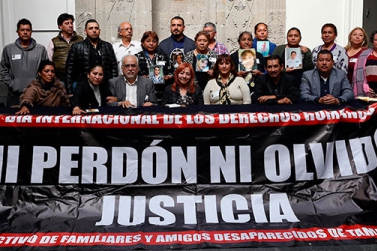 Galería. Reunión con familiares de desaparecidos