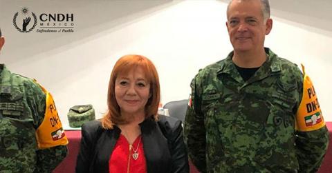 CNDH y SEDENA Continúan  programa educativo en materia de DDHH