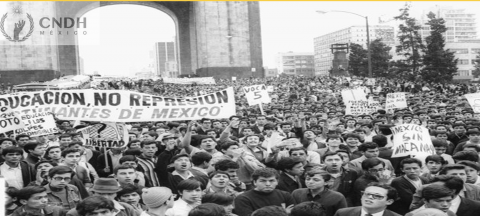 Matanza de Tlatelolco, violación de derechos humanos.