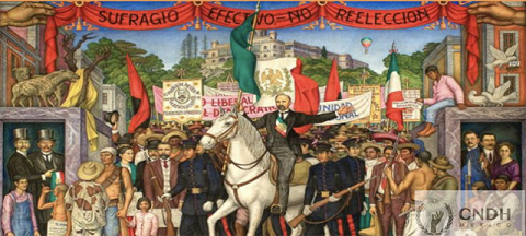 Inicio de la Revolución Mexicana, lucha popular en busca de instaurar los derechos democráticos