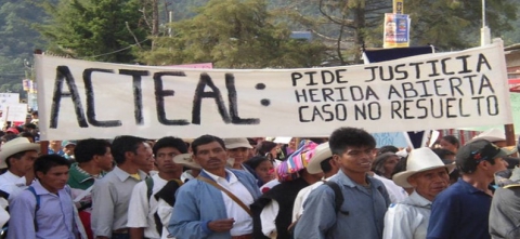 Matanza de Acteal, Chiapas. Grave violación a los derechos humanos por parte del Estado mexicano en 1997