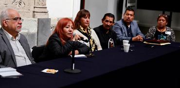 Galería. Reunión con familiares de desaparecidos