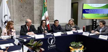 Galería. Reunión CNDH con organizaciones de la Sociedad Civil