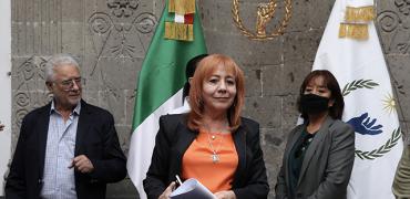 Conferencia de Prensa. Denuncia Rosario Piedra Ibarra amenazas en su contra. 2 de julio 2020
