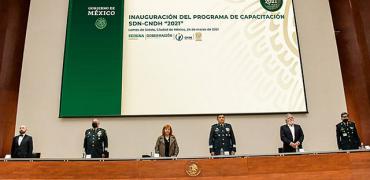 CNDH y SEDENA inician programa educativo en materia de derechos humanos 