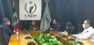 CNDH da seguimiento a los compromisos acordados con víctimas de desplazamiento forzado en Tierra Blanca Copala, Oaxaca