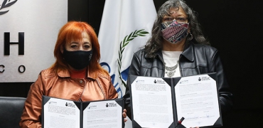 Firman Convenio CNDH e INEA para fortalecer el MEVyT en materia de derechos humanos