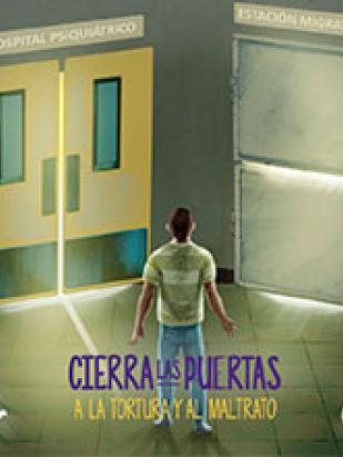 Folletos campaña Cierra las puertas a la tortura y al maltrato