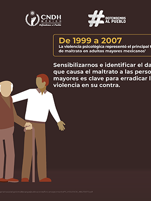 Sensibilizarnos e identificar el daño que causa el maltrato a las personas mayores es clave para erradicar la violencia en su contra.