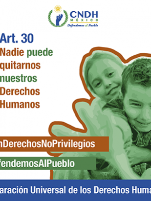 Nadie puede quitarnos nuestros Derechos Humanos