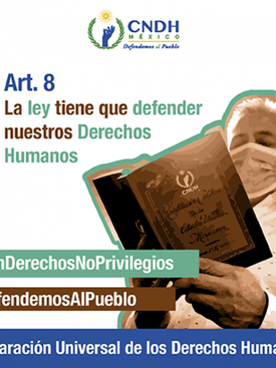 La ley tiene que defender nuestros Derechos Humanos