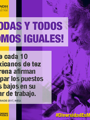 ¡Respeto a todas y todos!