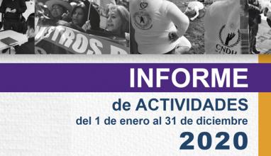 Informe Anual de Actividades. Del 1 de enero al 31 de diciembre 2020.